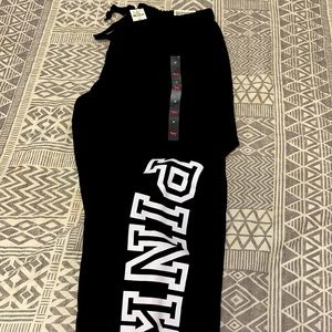 PINK Victoria Secret Black Sweatpants